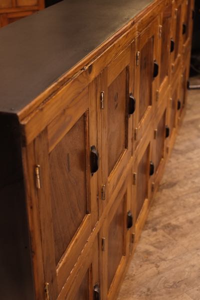 meuble de metier ancien casier ecole